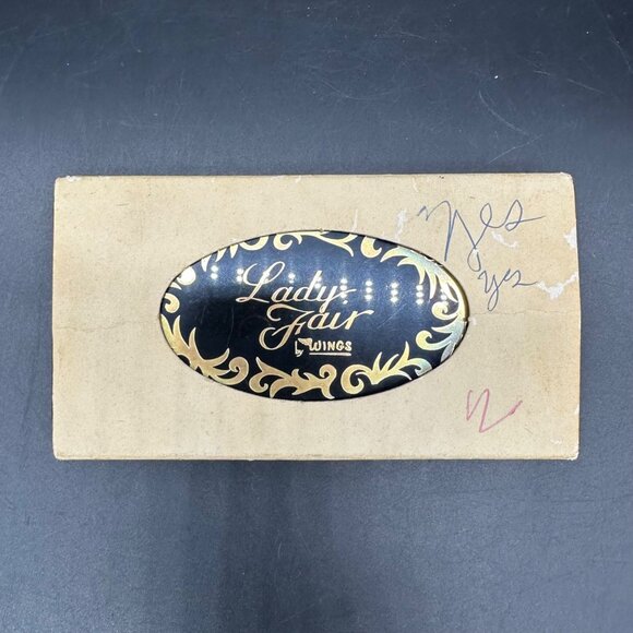 Vintage Pencil Necklace Lady Fair By Wings 1960s Chain In Original Box Kitschy - Picture 4 of 9